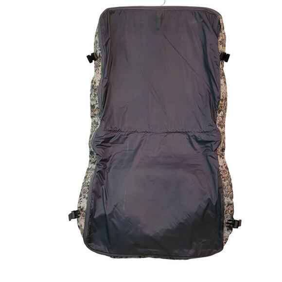 Vintage 1970s PIERRE CARDIN Tapestry Garment Suit Bag Luggage Carry On RARE Zip - Picture 2 of 13